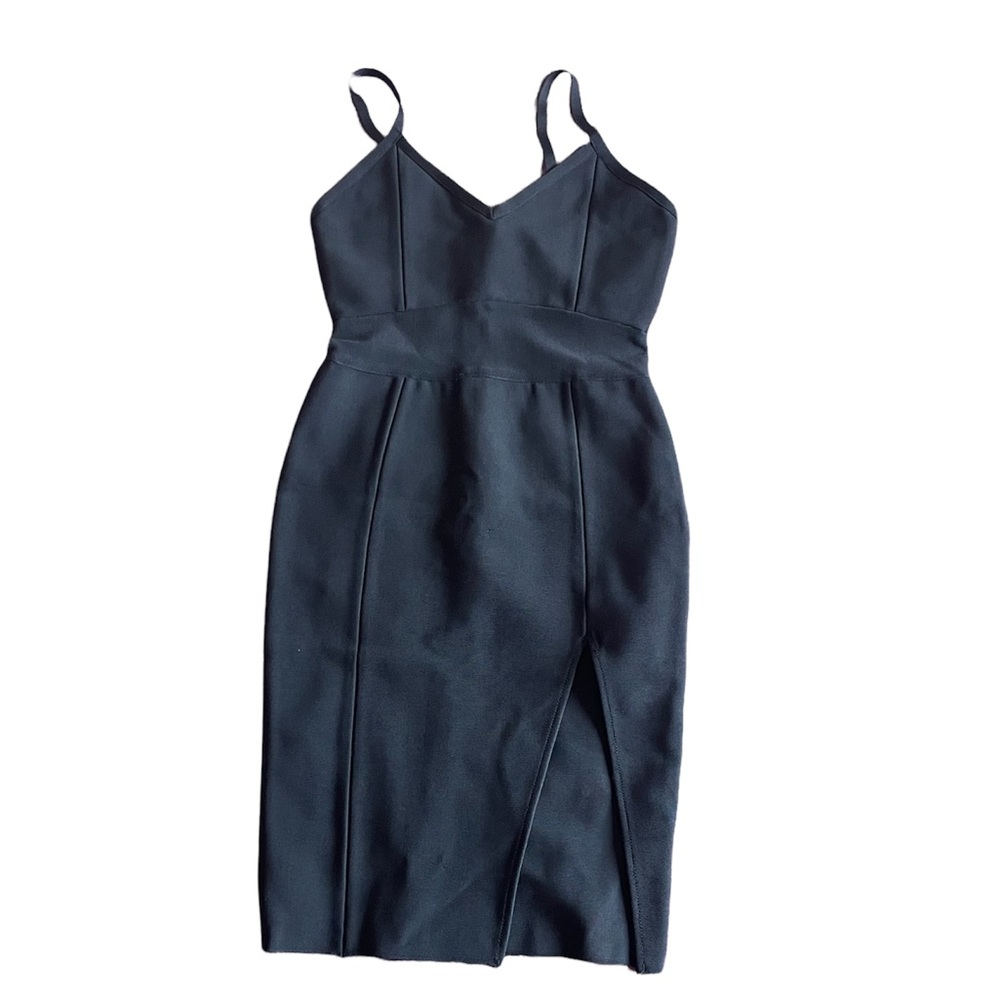 Hot Miami Styles black bodycon dress size Medium